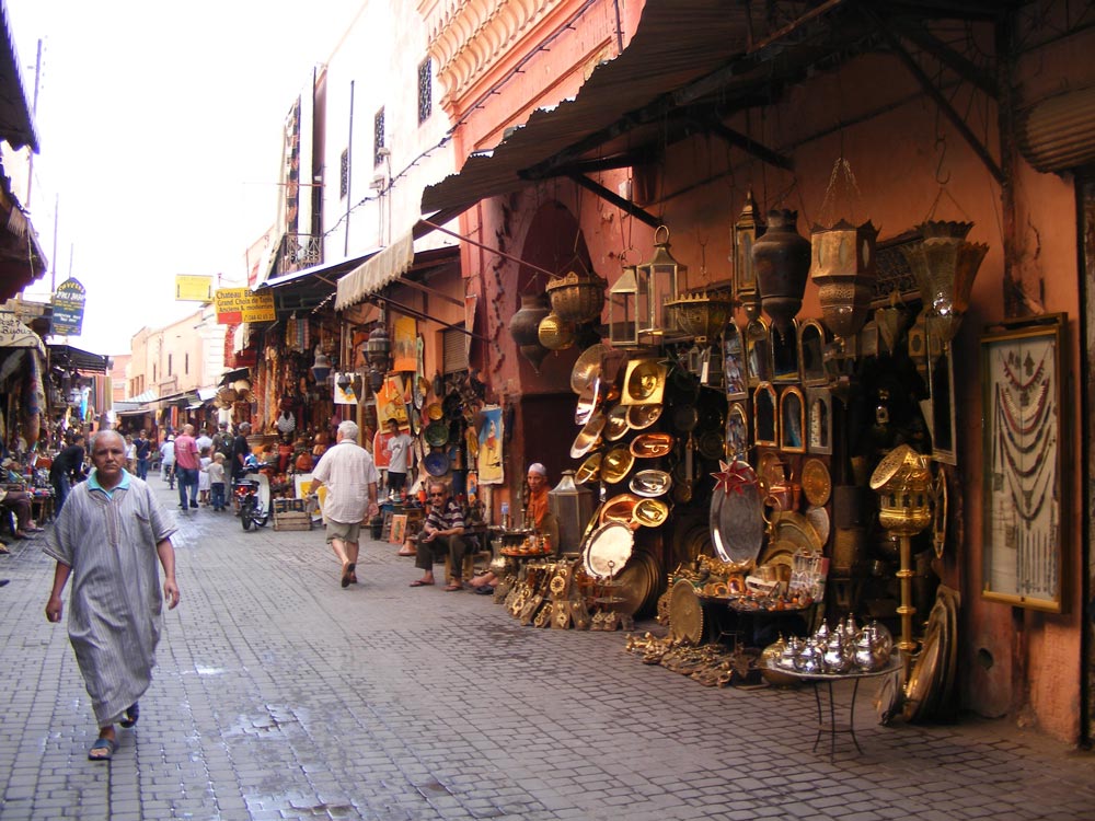 Morocco Sightseeing, Visite Morocco, souks à ouarzazate